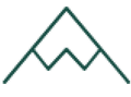 A symbol of mountain peak depicting elevation